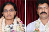 New  Udupi ZP chief  Savitha, deputy  Prakash - Elected